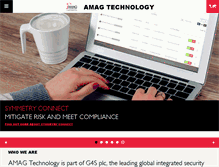 Tablet Screenshot of amag.com